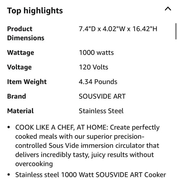 BNIB Sous Vide cooker - Picture 3 of 4